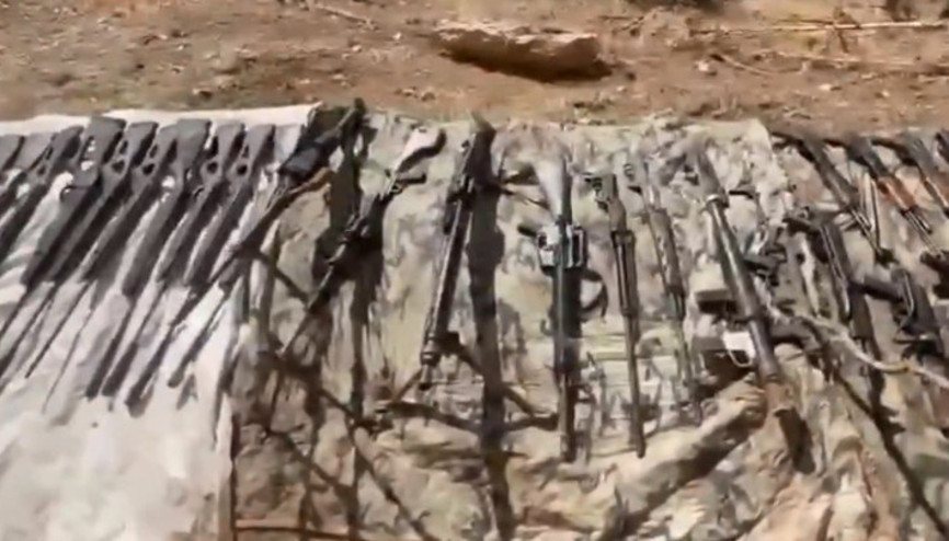 MSB: Pençe-Kilit bölgesinde teröristlere ait çok sayıda silah ve mühimmat ele geçirildi