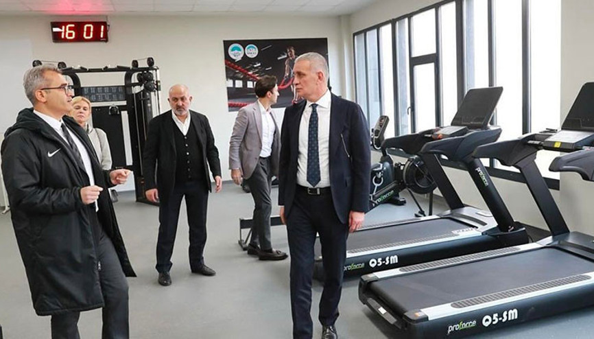 TFF Başkanı Hacıosmanoğlu destek sözü verdi