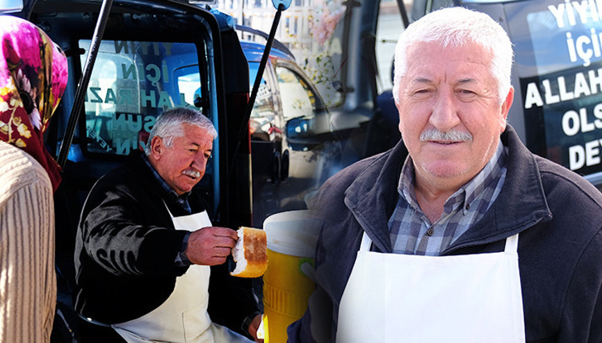 7 yıldır vatandaşa ücretsiz dağıtıyor: Allah razı olsun deyin yeter