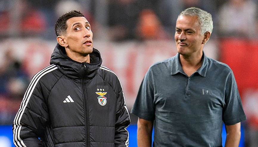 Di Mariadan Jose Mourinhoya övgü dolu sözler: İnanılmaz biri, oyuncuları için hayatını verir