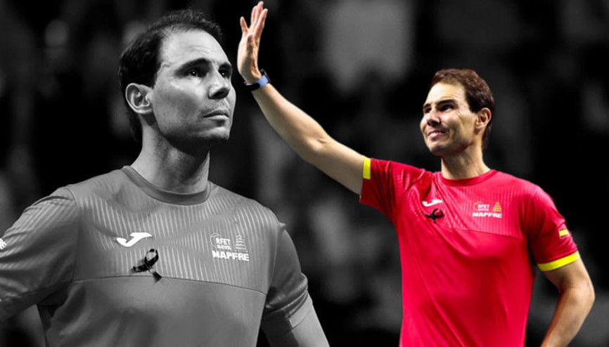 Rafael Nadal tenise veda etti Duygusal anlar...