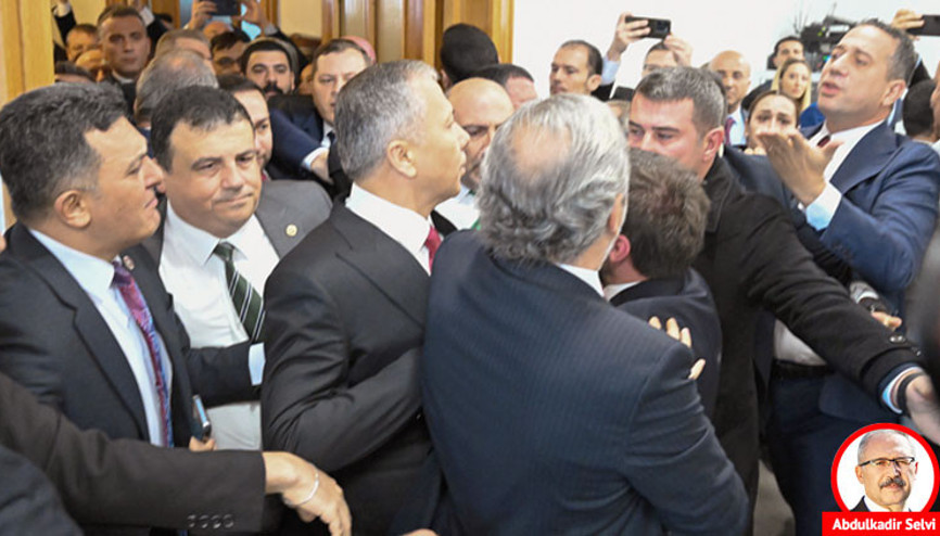 Meclis’te barikat kurmak