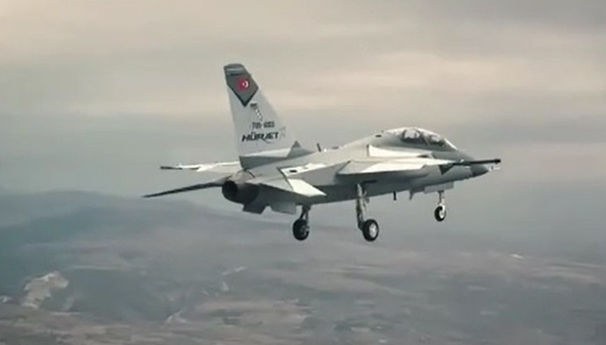 TUSAŞ: HÜRJET’in ikinci prototipi yeni boyasıyla gökyüzüne havalandı