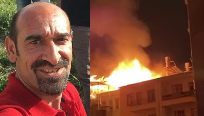 Dershanedeki yangında matematik öğretmeni ölü bulundu