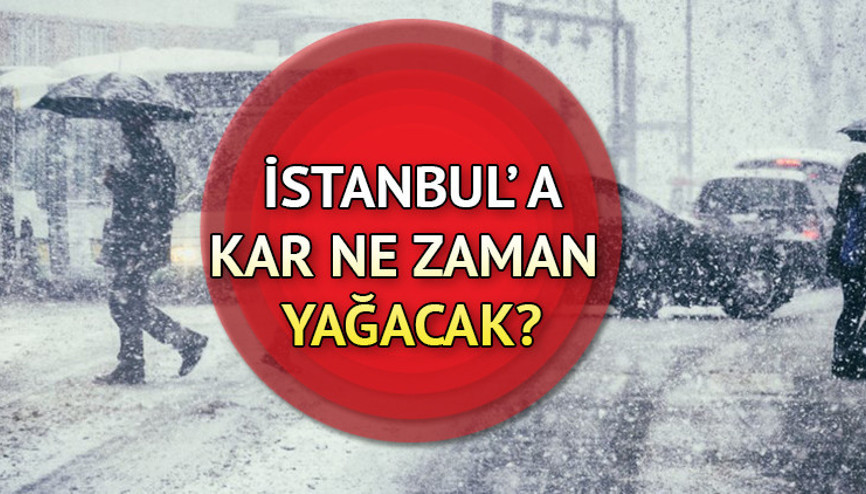 İstanbula kar yağacak mı, ne zaman yağacak Prof. Dr. Orhan Şen duyurdu