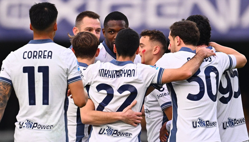 Inter 5 attı, zirveye ortak oldu Hakan Çalhanoğlu...