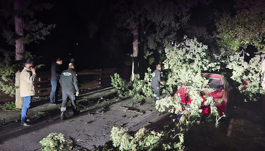 KKTCde şiddetli fırtına