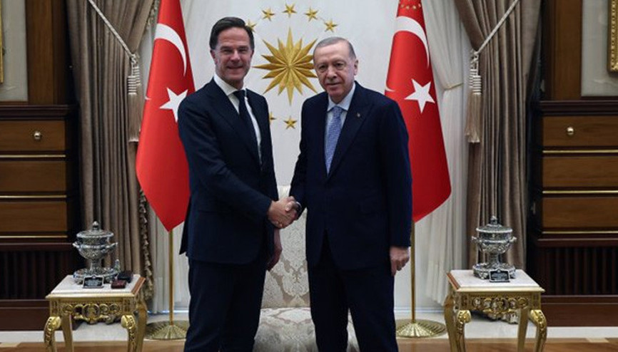 Cumhurbaşkanı Erdoğan, NATO Genel Sekreteri Rutteyi kabul etti