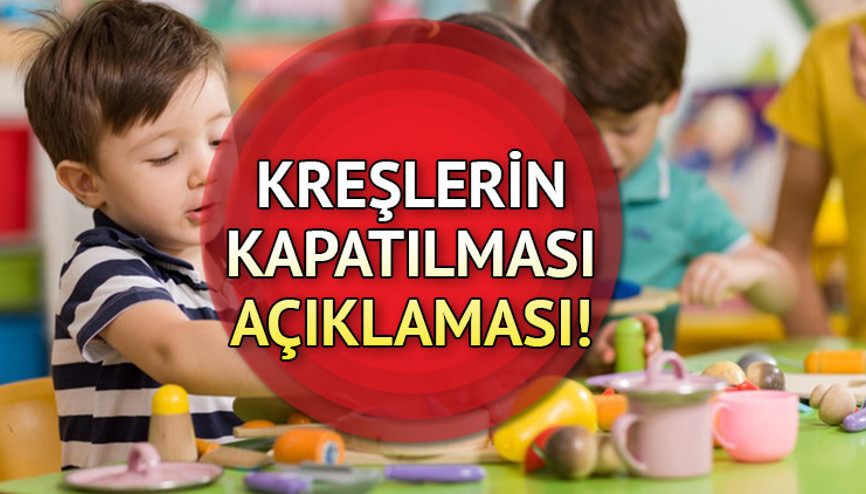 Bakan Tekinden kreşlerin kapatılması iddiasına net açıklama Kreşler kapanıyor mu, kapatılacak mı Bakan Tekinden kreşlerin kapatılması iddiasına net açıklama Kreşler kapanıyor mu, kapatılacak mı