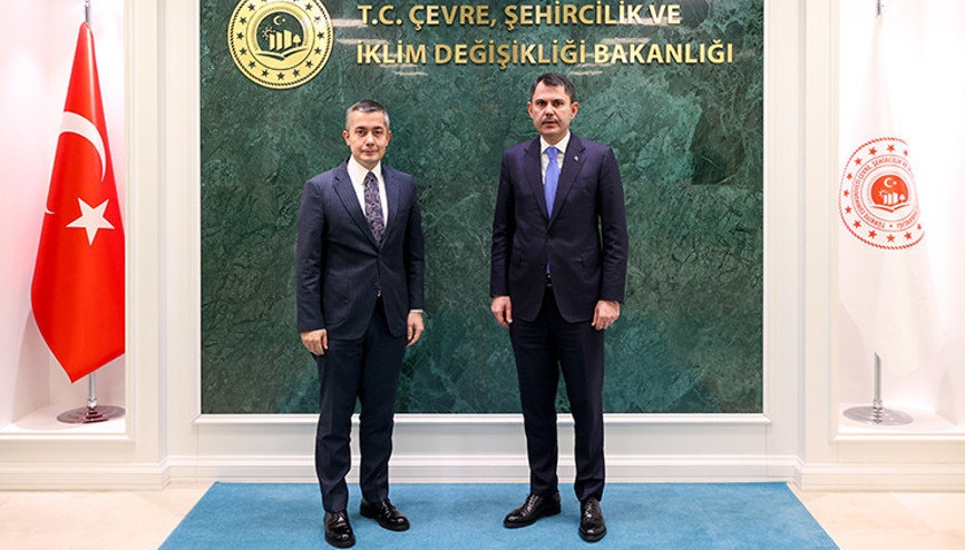 Bakan Kurum, Esenyurt Belediye Başkanvekili Aksoyu kabul etti