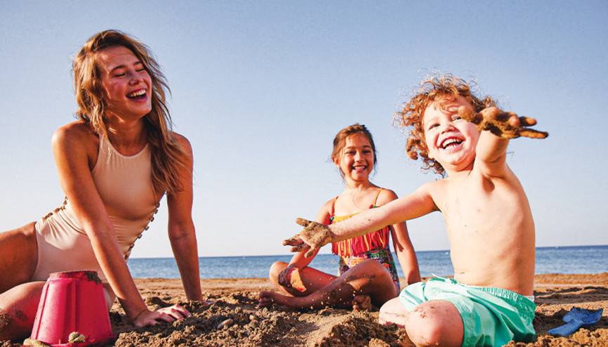 Miniklerle eğlenceli tatilin başkenti Antalya