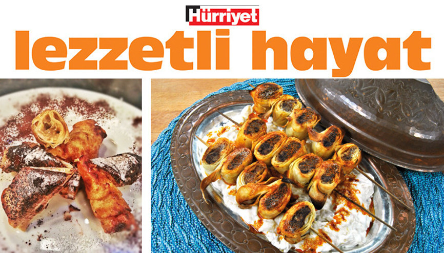 Kat kat kebap, pilav ve helva