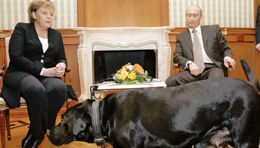 Putin’den Merkel’e 17 yıl sonra ‘köpek özrü’
