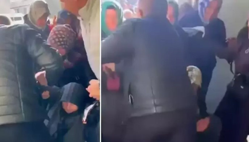 Bursa’da mağaza açılışında izdiham