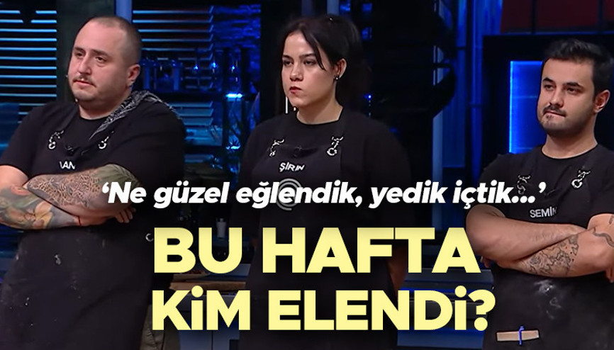 MASTERCHEF DÜN KİM ELENDİ, KİM GİTTİ 1 ARALIK 2024 | Bu hafta MasterChef son bölümde kim veda etti, Şirin mi, Kaan mı elendi Gözyaşlarını tutmakta zorlandı: Ne güzel eğlendik, ne güzel yedik içtik...