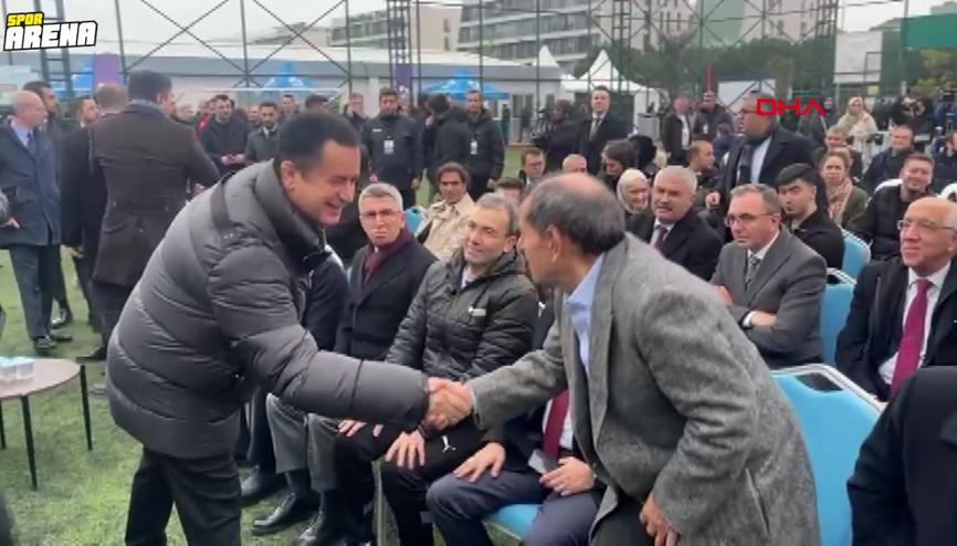 Acun Ilıcalı ve Dursun Özbek selamlaştı, Dzeko-Barış Alper rakip oldu