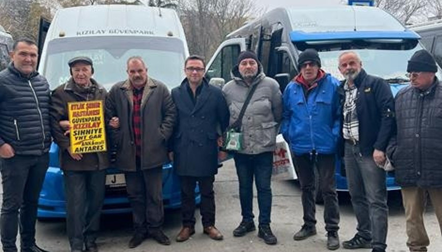 Güvenpark’tan Etlik Şehir Hastanesi’ne dolmuş hattı