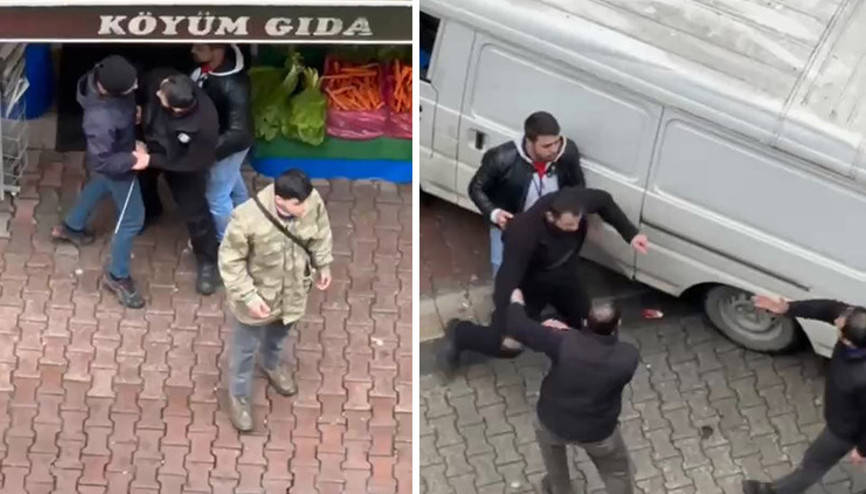 İstanbulda market önündeki park yeri kavgasında 2 kişi bıçaklandı