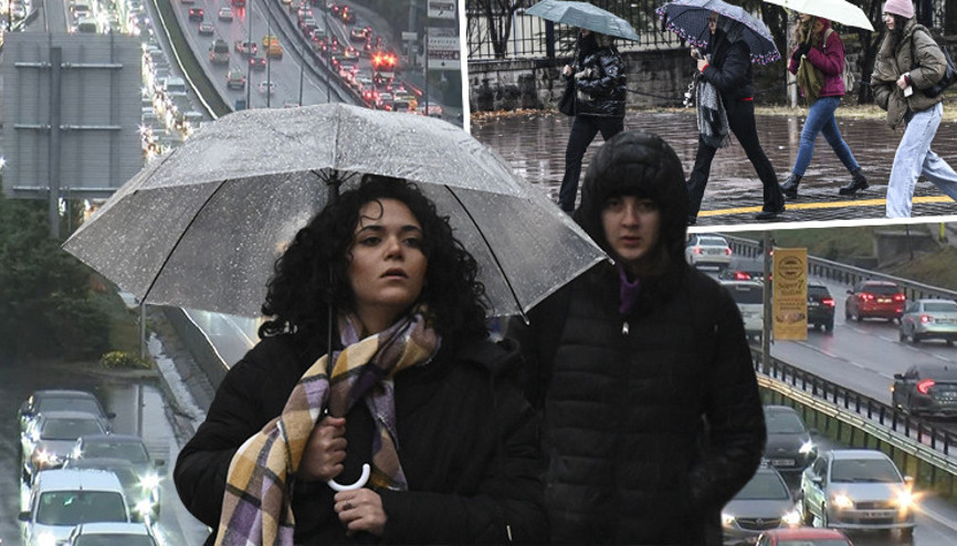 Hafta sonu hava nasıl olacak Meteorolojiden il il yağış uyarısı... İstanbullular dikkat