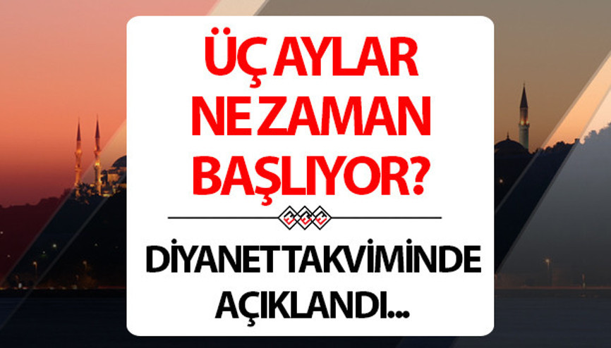 Recep Ayı ne zaman başlıyor Üç Ayların başlangıcı olan Recep ayının ilk günü ne zaman Recep Ayı ne zaman başlıyor Üç Ayların başlangıcı olan Recep ayının ilk günü ne zaman