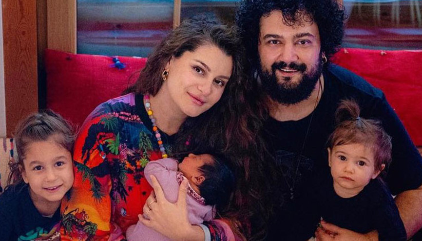 İlk aile fotoğrafı: Artık 5 kişiyiz...