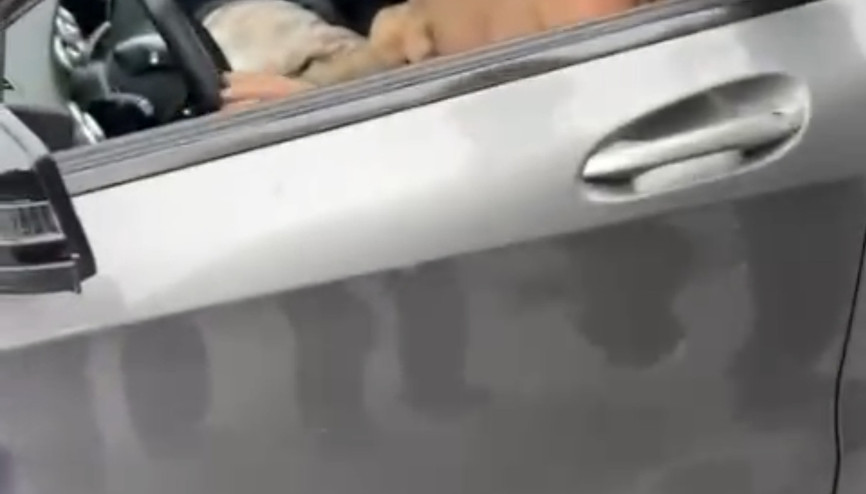 İstanbul - Ümraniyede yol kavgası kamerada