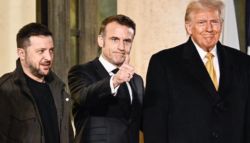 Zelenskiy, Trump ve Macrondan üçlü zirve
