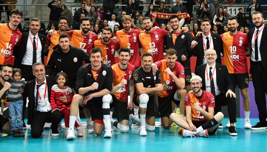 Galatasaray HDI Sigorta set vermeden kazandı