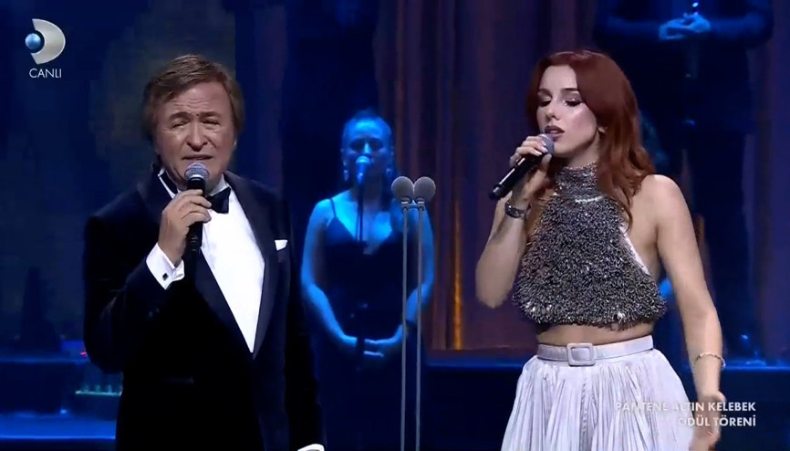 Pantene Altın Kelebekte Erol Evgin ve Selin Geçit düeti