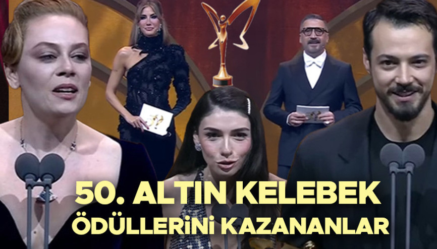 ALTIN KELEBEK ÖDÜLÜ 2024 KAZANANLAR LİSTESİ BELLİ OLDU || 50. Pantene Altın Kelebek ödülünü kimler aldı, kimler kazandı, hangi kategoriler var En iyi dizi, en iyi kadın ve erkek oyuncu, en iyi şarkıcı...