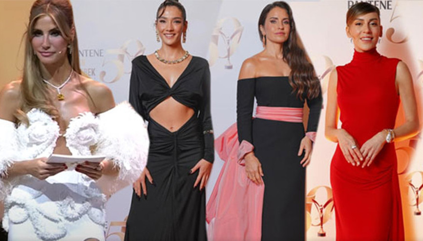 50. Pantene Altın Kelebek Ödüllerinde şıklık yarışı