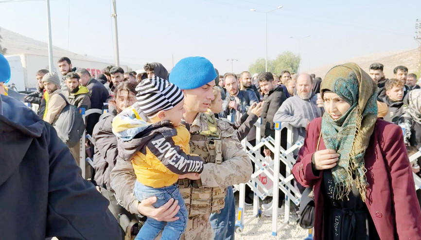 Cilvegözü Sınır Kapısı’nda eve dönüş kuyruğu