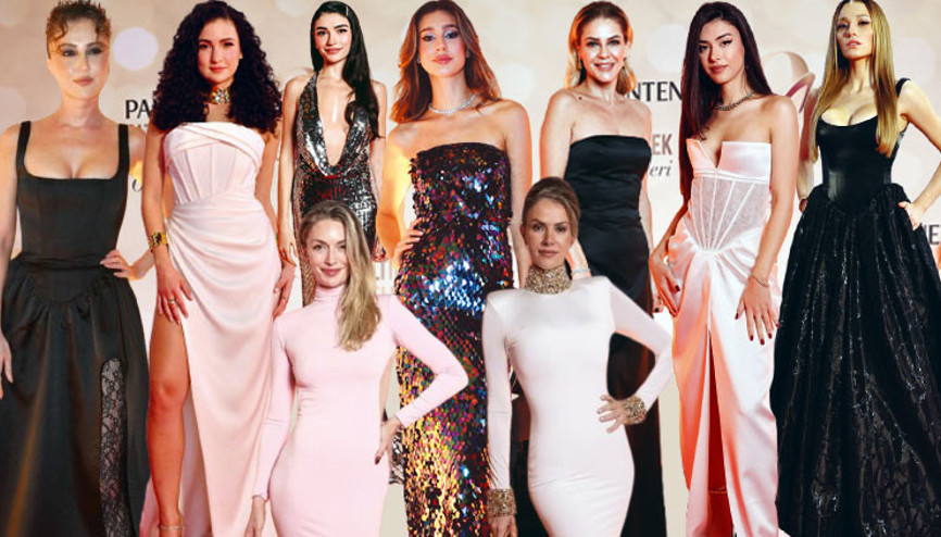 Kırmızı halıda ışıldadılar