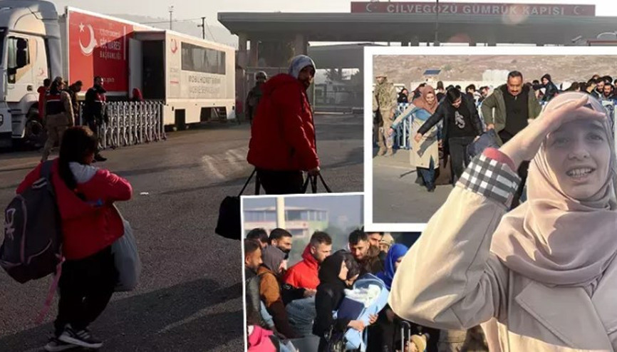 Türkiye’deki Suriyelilerin ülkelerine dönüşü sürüyor Türkiye’deki Suriyelilerin ülkelerine dönüşü sürüyor