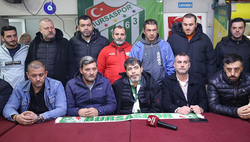 Bursaspor tribün liderlerinden çağrı: Karşımızda rakip görmek istiyoruz