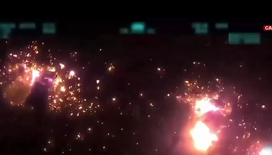 MİT, Suriyede mühimmat deposunu imha etti