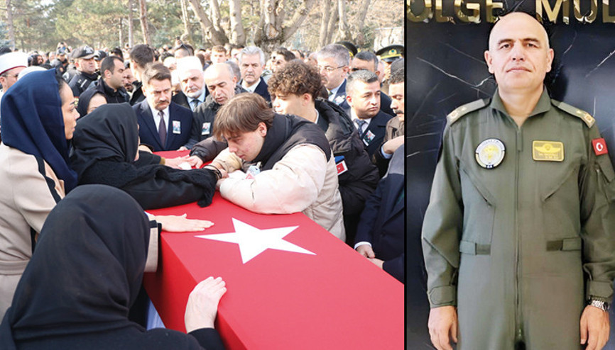 Şehit paşaya hüzünlü veda