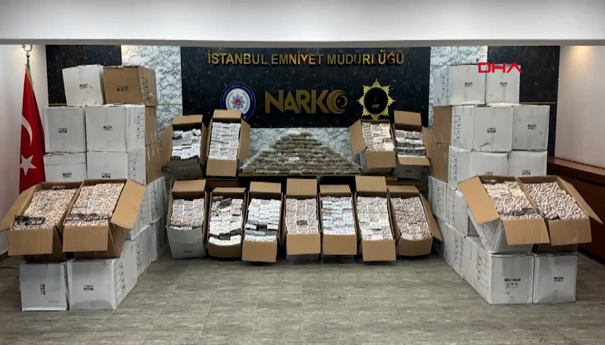 İstanbul’da düzenlenen ‘Narkokapan-2’ operasyonunda 8 şüpheli tutuklandı