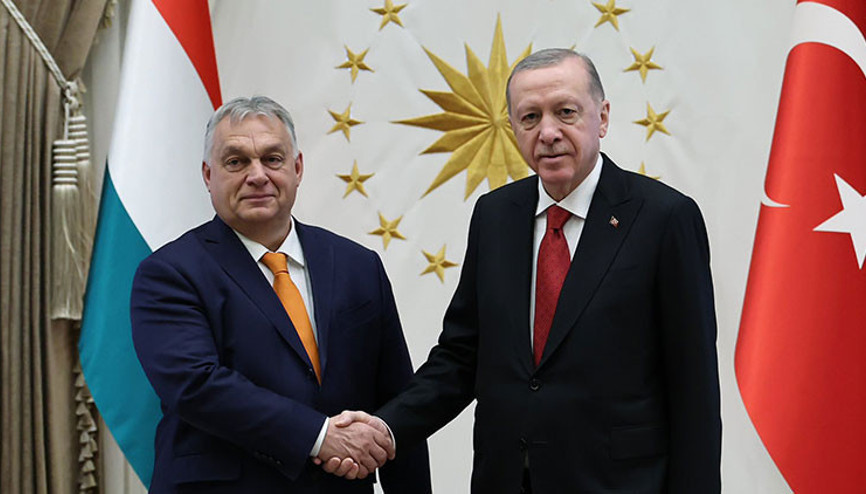 Cumhurbaşkanı Erdoğan, Viktor Orbanı kabul etti