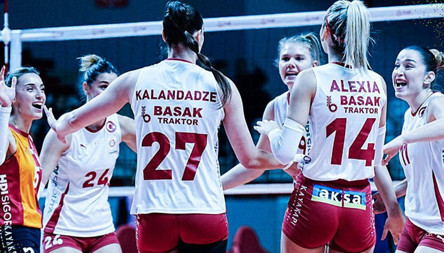 Galatasaray Daikin, Avrupada dörtlü finale yükseldi