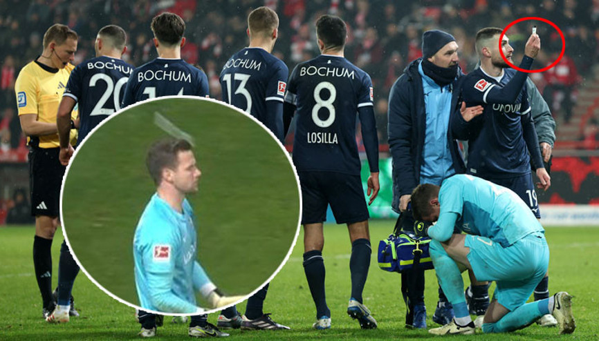 Kaleciye çakmak atıldı, maç durdu Hakem maçı tatil etmeliydi, sonuca itiraz edeceğiz