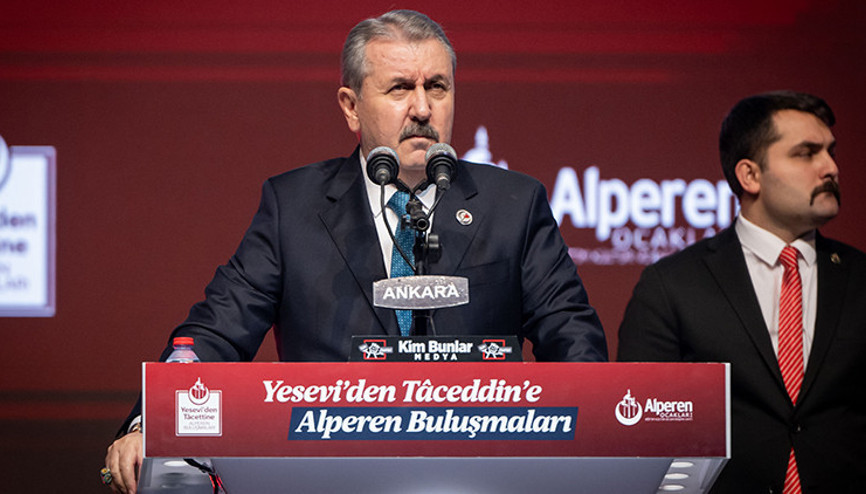 Büyük Birlik Partisi Genel Başkanı Destici: Zulme sessiz ve seyirci kalamayız