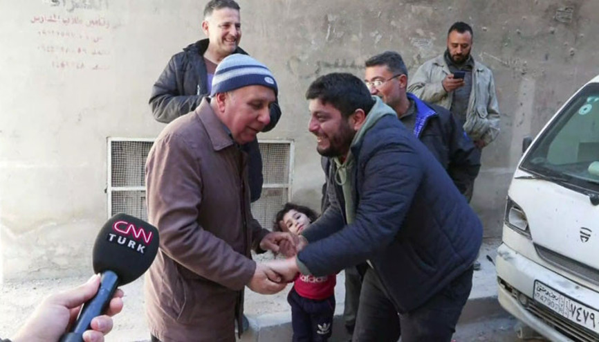 Trabzon’dan Şam’a bir kavuşma hikayesi... CNN TÜRK’ün fikr-i takip haberi herkesi ağlattı
