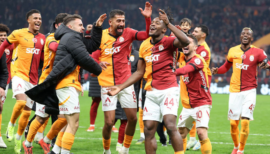 Galatasaraydan müthiş istatistik Avrupada tek takım...