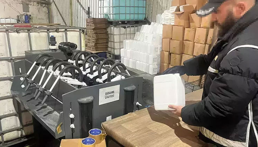 İstanbulda 9-16 Aralıkta sahte alkol operasyonlarında 13 şüpheli yakalandı