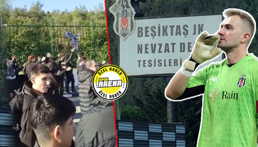 Beşiktaşlı taraftarlar tesislere gitti, futbolcularla karşı karşıya geldi Görülmemiş protesto hazırlığı: Neden oynamıyorsunuz