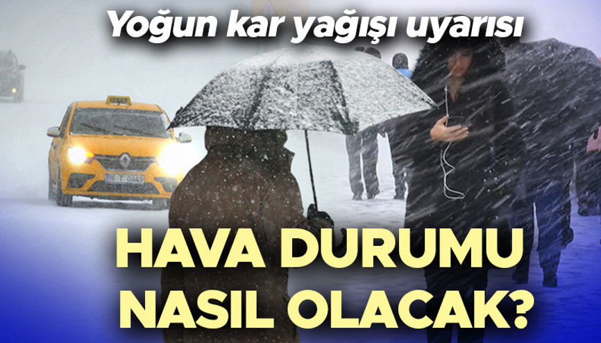HAVA DURUMU TAHMİNLERİ İL İL | Bugün (19 Aralık) hava nasıl olacak İstanbulda yağmur var mı Meteorolojiden son dakika kar yağışı uyarısı