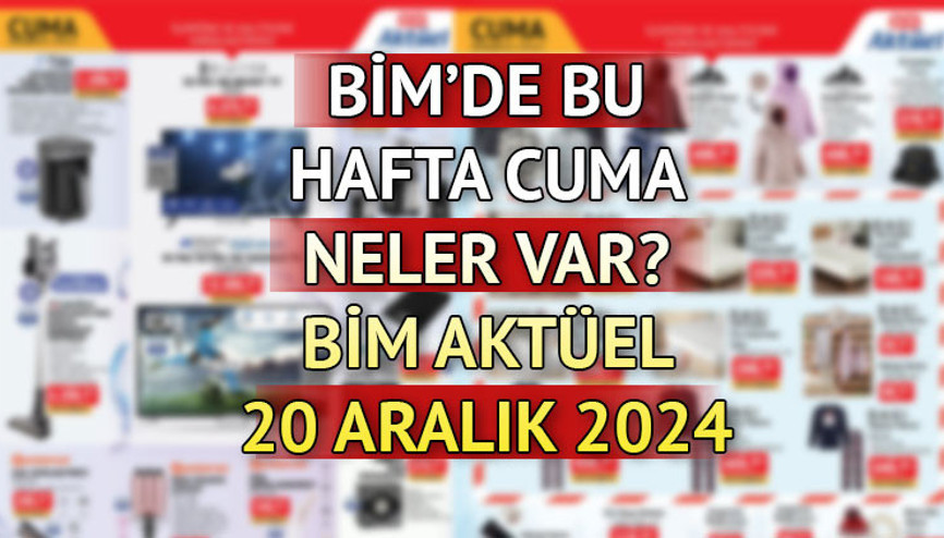 SATIŞTA BİM 20 ARALIK 2024 KATALOĞU- İNDİRİMLİ || Bimde bu hafta cuma neler var Bim aktüel Mutfak Robotu, Şarjlı Kablosuz Süpürgesi, Türk Kahve Makinesi getiriyor SATIŞTA BİM 20 ARALIK 2024 KATALOĞU- İNDİRİMLİ || Bimde bu hafta cuma neler var Bim aktüel Mutfak Robotu, Şarjlı Kablosuz Süpürgesi, Türk Kahve Makinesi getiriyor