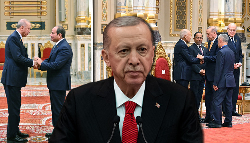 Mısırda D-8 Zirvesi... Cumhurbaşkanı Erdoğan: Suriyenin toprak bütünlüğü önemli
