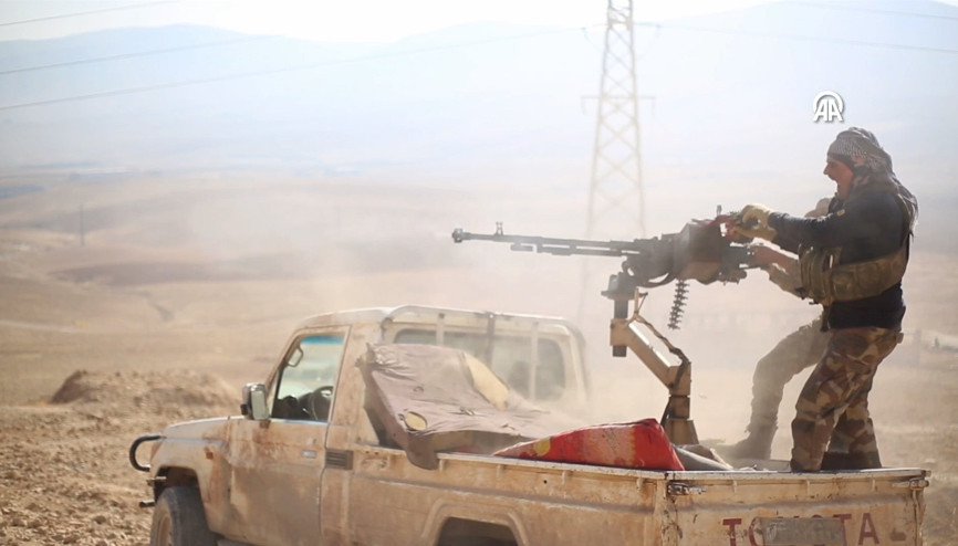 Suriye Milli Ordusu, Münbiçte arama tarama faaliyetleri yapıyor